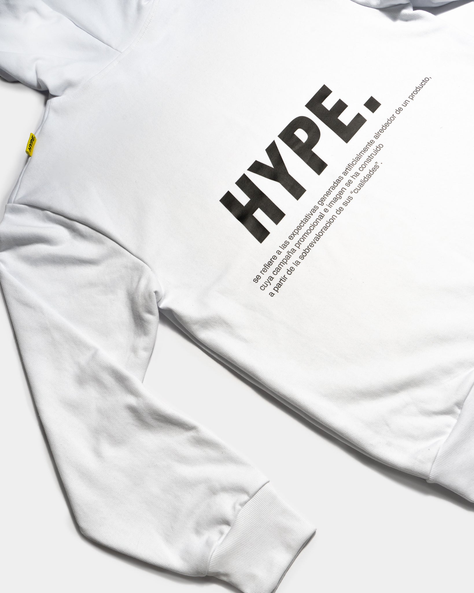 HOODIE "HYPE CONCEPT" // WHITE