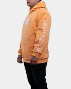 HOODIE "NO HYPE FLAG" // ORANGE