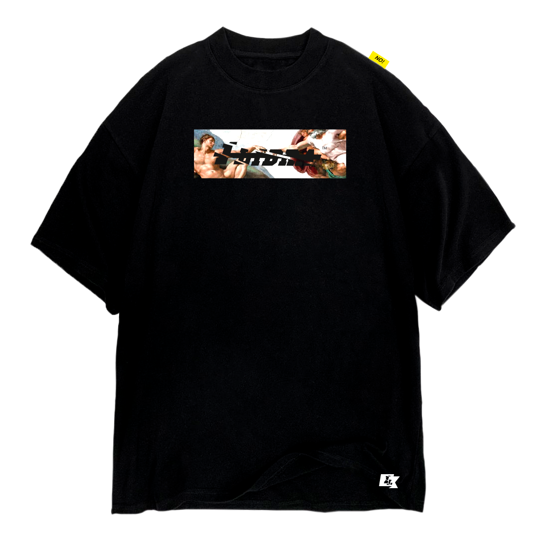 "DROP 01 RENACENTISTA" BLACK //OVERSIZED